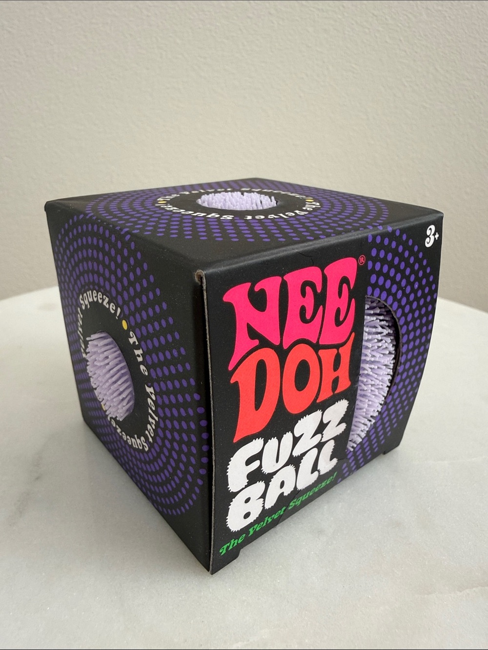 Needoh Fuzz Ball - Purple